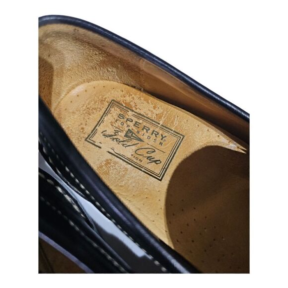 SPERRY GOLD CUP Black Leather Penny Loafers - Size 12‎ main image 6